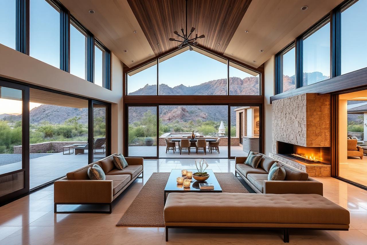 Arizona luxury home interior
